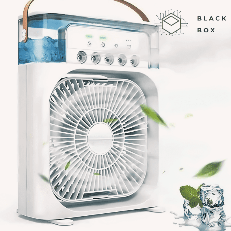 Fresh Air © Mini Climatizador de Ar - Ionic™ - Black Box