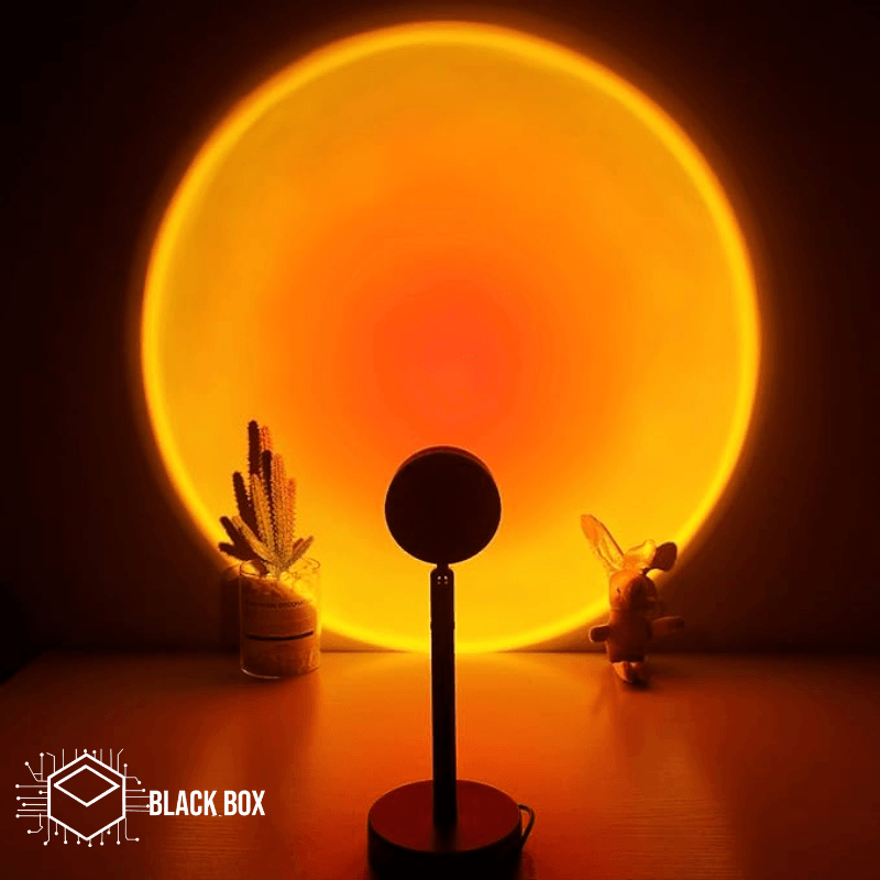 Sunset Lamp © Lâmpada Pôr do Sol LED - Ionic™ - Black Box