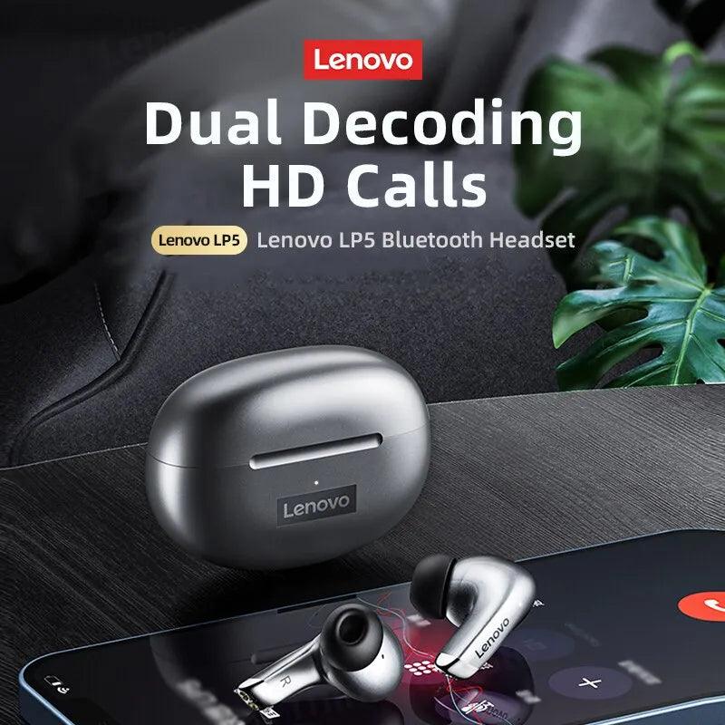 Lenovo Sound © Fones de Ouvido Bluetooth - Ionic™ - Black Box