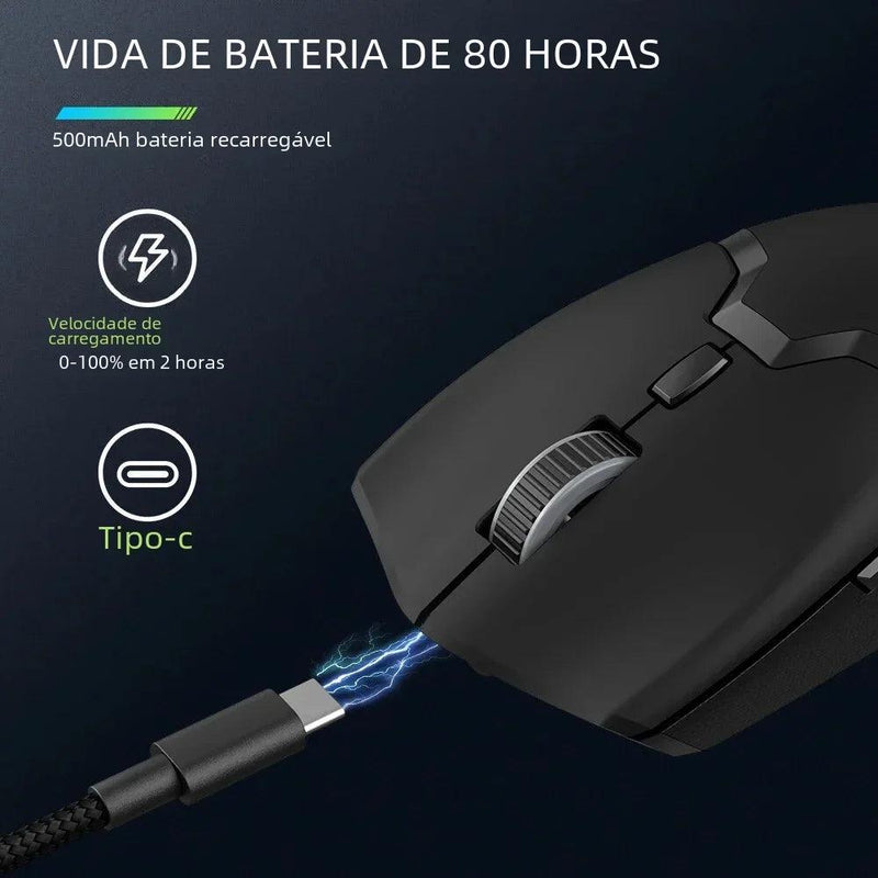 Eclipse Mouse © Mouse Gamer Sem Fio - Ionic™ - Black Box